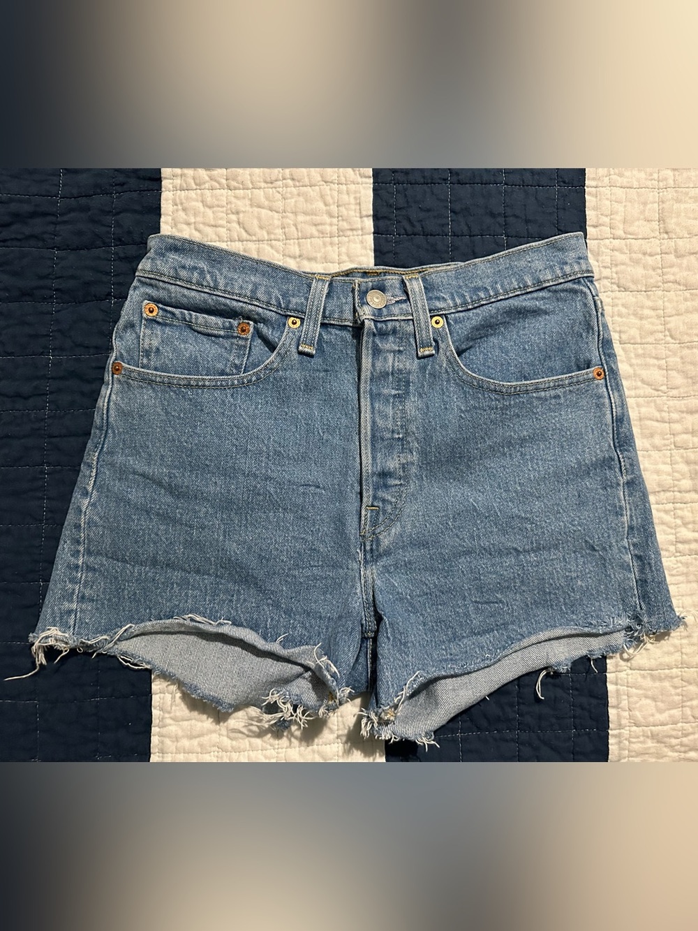 Levi’s 501 Button Fly Cut Off Shorts